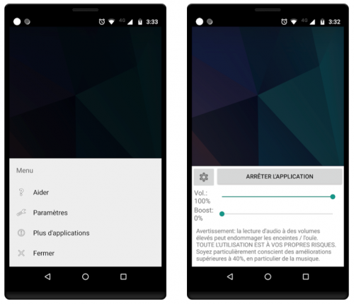 perte auditive et presbyacousie : volume booster, l'application de Google pour les appareils Apple